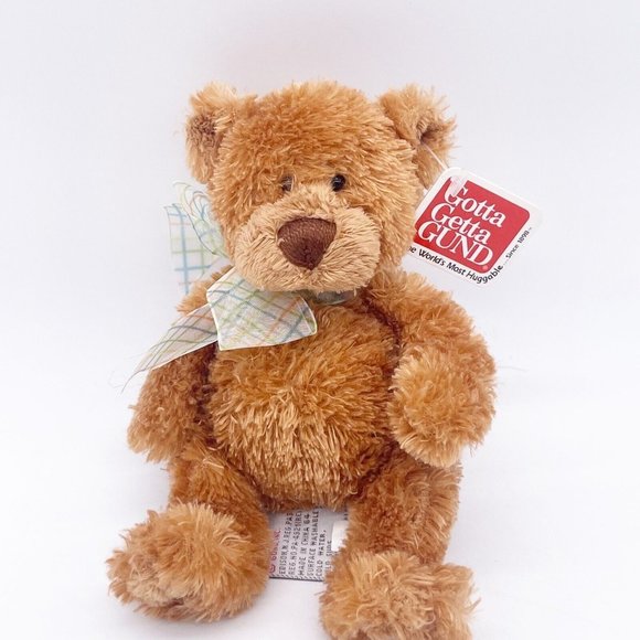 GUND Plush Bear Chauncy Junior 15221 with tags 7” - Picture 5 of 12